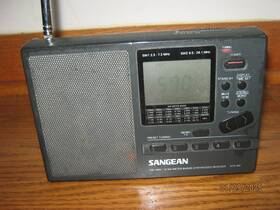 Ats-303 Sangean Am Fm Stereo Mw 13 Sw Pll Synthesized Radio Receiver