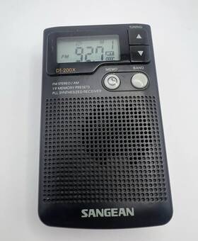 Dt-200x Sangean Fba Dt200x Fm-stereo/am Digital Tuning Pocket Radio Black