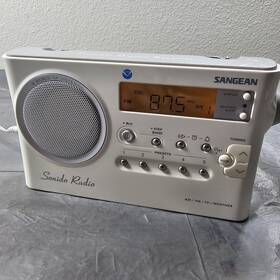 Pr-d4vw Sangean Rare Vintage Sonido Radio Portable Digital Receiver Works Great