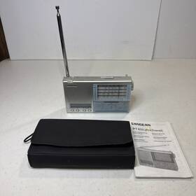 Pt-633 Sangean Protravel World Receiver Radio Fm/am Used