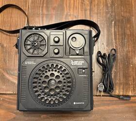 6850us Sanyo Vintage Rp Rf 2 Band Portable Radio For Parts Or Repair As-is Japan 6850us Sanyo Vintage Rp Rf 2 Band Portable Radio For Parts Or Repair As-is Japan