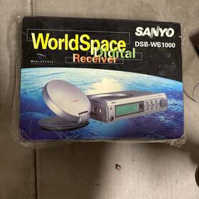 Dsb-ws1000 Sanyo World Space Digital Satellit-receiver Remote Controldsb-ws 1000