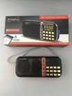 Sc-1442 Red Supersonic Rechargeable Usb Radio Micro Sd