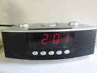 Scr1336 Tested Fm Clock Snooze Sylvania Works Button Radio