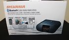 Scr1996-pl Sylvania Bluetooth Clock Radio Dual Alarm With Usb Charging New In Box 058465783013