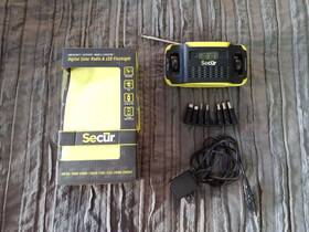 Sp-2000 Secur Digital Am/fm/hand Crank/solar/ Usb/cell Phone Charge Radio