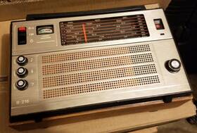 Sw-1-5 Selena B-216 Fm/mw/lw/sw-1-5 Analog World Receiver Made In Ussr