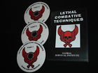 3-dvd Set Training Instruction Techniques Defense Lethal Combative Aa25