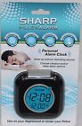 Sharp Vibrating Pillow Alarm Clock Black 049353896571
