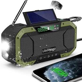 Df-580 Shenzhen Jiayin Nuoxin E-commerce Co. Ltd. Emergency Radio Waterproof Bluetooth Speaker Portable Digital Am Fm Green