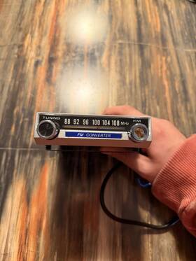 Signal Fmc-110 Vintage Working Fm Converter With Bracket Great Condition