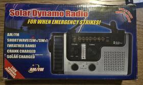 X000583cml Solar Dynamo Radio Emergency Am Fm Weather Band Shortwave Crand Charged