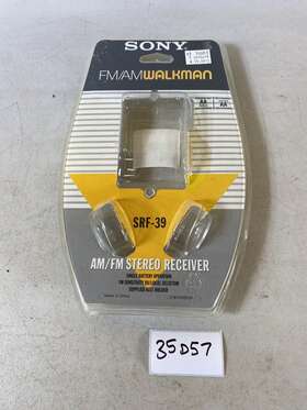 35d57 Sony Empty Package Only Fm/am Walkman