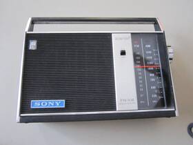 6f-21wa Sony Vintage Am/fm Transistor Radio-6f-21wa-battery Compartment No A/c Cord