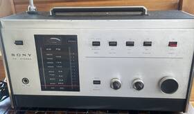 8fs-40w Sony Super Rare Vintage 60s Transistor Stereo Am/fm Radio