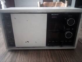 8fs-50w Sony Super Rare Vintage 60s Transistor Stereo Am/fm Radio Works