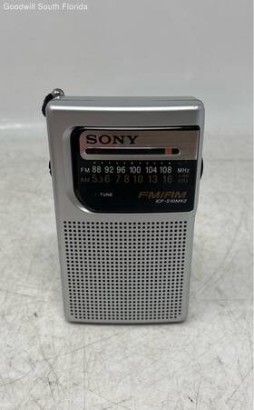 Icf-s10mk2 Sony Cf-s10mk2 Silver Am/fm Pocket Radio Not Tested Icf-s10mk2 Sony Cf-s10mk2 Silver Am/fm Pocket Radio Not Tested