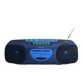 Cfs-e50 Sony Boombox Am / Fm Cassette Radio Vintage Retro 90s Parts/repair