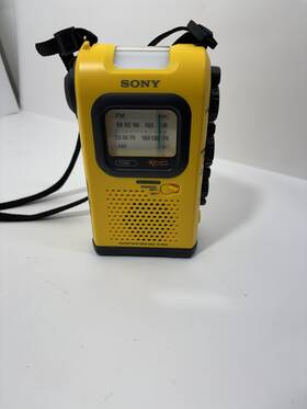 Icf-b08w Sony F-b05w Emergency Radio Am/fm/weather Band Battery Or Self Powered