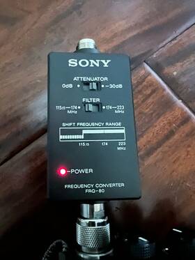 Icf-pro80 Sony Frq-80 Frequency Converter/frequency Converter World Receiver