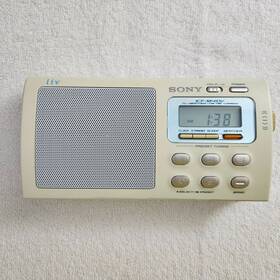 Icf-m410v Sony Icf-410v Vintage Icf-430v Tv/weather/fm/am Pll Synthesized Radio