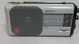 Icf-760 Sony Vintage Portable 2 Band Am Fm Radio Reciever No Power Cord