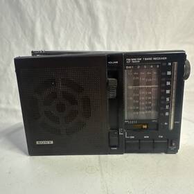 Icf-7600w Sony Old Vintage 7 Band Receiver Radio