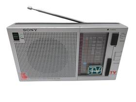 Icf-770f Sony Am/fm/tv Weather Band Portable Radio - Works