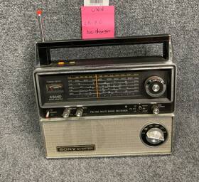 Icf-8000 Sony Fm/mw Am /sw1-4 6 Band Super Sensitive Radio Receiver Without Charger
