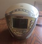 Icf-cd853liv Sony Dream Machine Tv-weather-fm-am