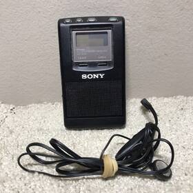 Icf-m701 Sony Am/fm Radio - Pocket Sized With Ear Receiver Tested Works Icf-m701 Sony Am/fm Radio - Pocket Sized With Ear Receiver Tested Works