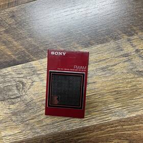 Icf-s11w Sony Am/fm 2 Band Receiver Icf-s11w Sony Am/fm 2 Band Receiver