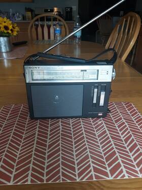 Icf-s5w Sony Radio Fm/am 2-band Receiver Model