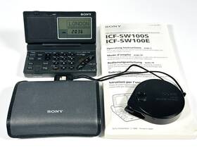Icf-sw100e Sony 1st Ed. World Band Radio Sw/mw/lw/fm Shortwave Receiver