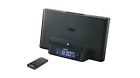 Icfcs15ipn Sony Ipod Radio Black Speaker Iphone Lightning Dock Clock