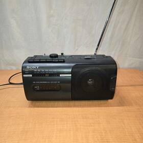 Sony Sfm-10 Vintage 1990s Portable Am/fm Radio Cassette Player Boombox Working