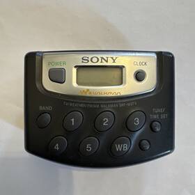 Srf-37v Sony Vintage Walkman Tv/weather/am/fm Tested Works On The Go Walking