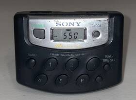 Srf-m37 Sony Walkman Portable Am/fm Dx Local Radio With Belt Clip Tested