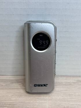 Srf-m98 Sony Srf-m98/s Rare Synthesized Tuning Small Portable Radio Tuner Am/fm
