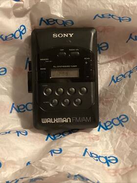 Wm-f2031 Sony Vintage Walkman Fm/am Radio Cassette Player Not Working