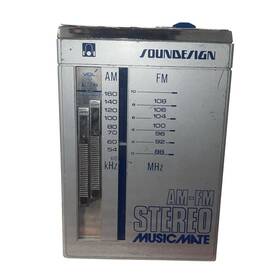 2088-d Soundesign 2088 Vintage Music Mate Am/fm Stereo Reciever Model #2088-d Walkman