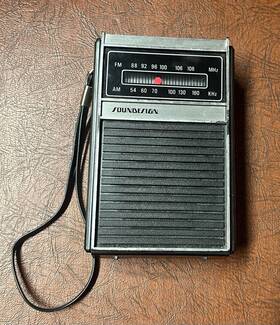 2208d Soundesign Sound Design Am Fm Pocket Radio With Box Model Tested Works
