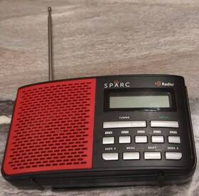 Shd-tr05r Sparc Fm Hd Radio Red Black