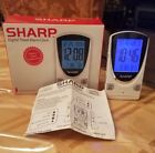 Spc462b Spc 462b Sharp Digital Travel Alarm Clock Lithium Battery Included Free