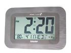 Spc1038gm Sharp Atomic Digital Clock Weather Station Temperature Sensor Jumbo Lcd