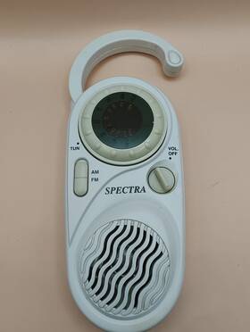Wm60 Spectra Am Fm Shower Radio Water Resistant Wm60 Spectra Am Fm Shower Radio Water Resistant