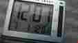 Sr362 Sharper Image Dual-time Travel Alarm Clock Back Light-snooze-folding-lcd
