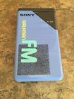 Srf-16w Sony Walkman Blue Fm Radio Stereo Pocket Size With Belt