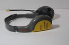 Srf-hm55 Sony Vintage Sport Walkman Radio Headset Stereo Headphones Yellow