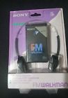 Srf16-w Vintage Sony Fm Walkman Portable Stereo Radio New